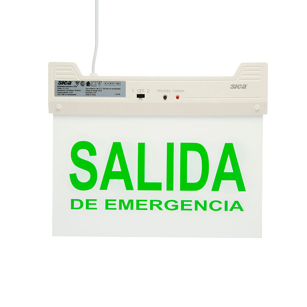 Normativa del cartel de salida de emergencia - Rótulos Azacayas - Granada