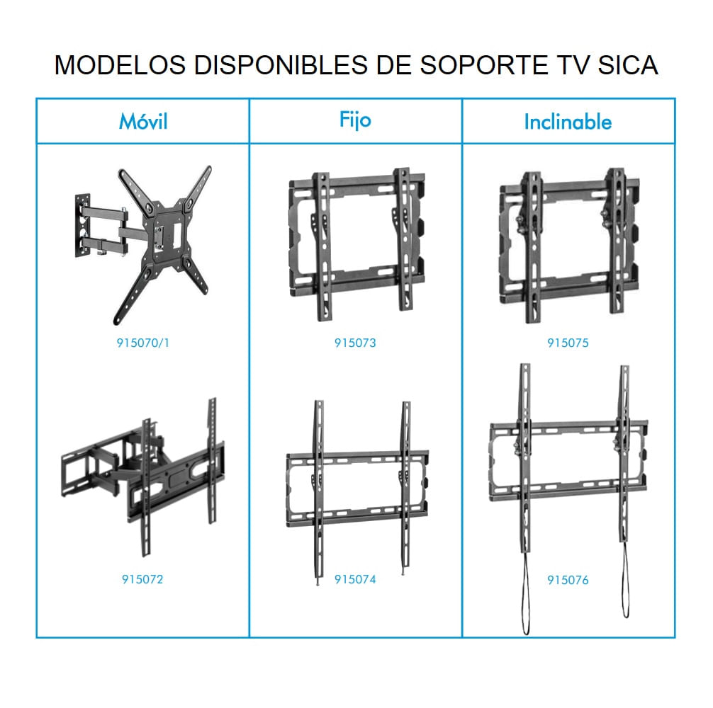 WT80TSLE-161 - Soporte PRO Giratorio, Inclinable Y Nivelable Para